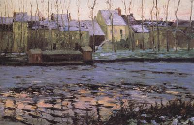 Maurice cullen Moret,Winter (nn02) China oil painting art